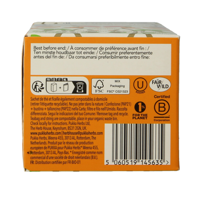 Pukka Collezione di Tisane Biologiche 20 Bustine