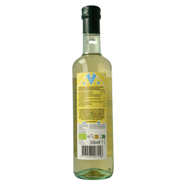 Bioidea Vinagre de vino blanco bio 500 mililitros