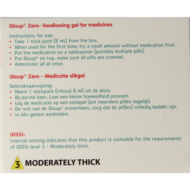 Gloup Zero, saszetki (stickpack), 25 sztuk