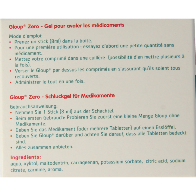 Gloup Zero Stickpack 25 Stück