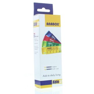 Able 2 Able 2 Anabox pastillero diario 1 unidad