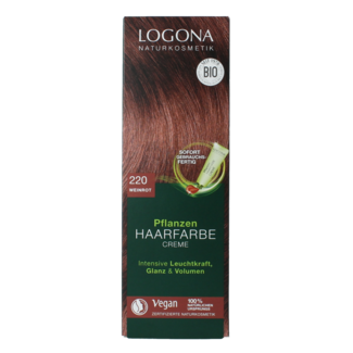Logona Logona Color Crema 220 Burdeos 150 mililitros