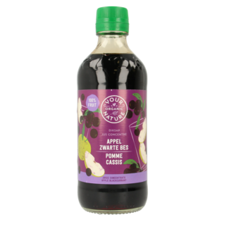Your Organic Nature Skoncentrowany sok jabłkowy i z czarnej porzeczki bio 400 Mililitrów
