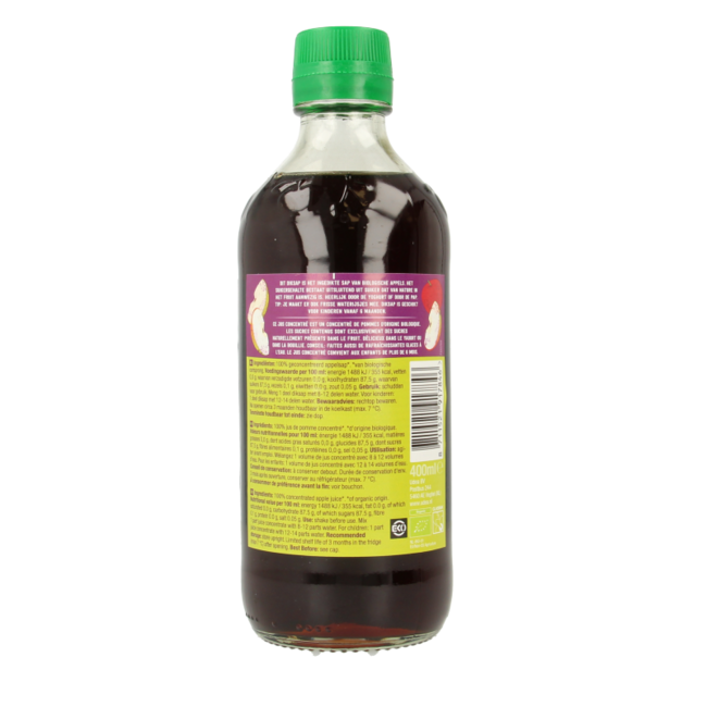 Dicksaft Apfel Bio 400 Milliliter