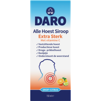 Daro Alle-Husten-Sirup extra stark mit Vitamin C 150 Milliliter