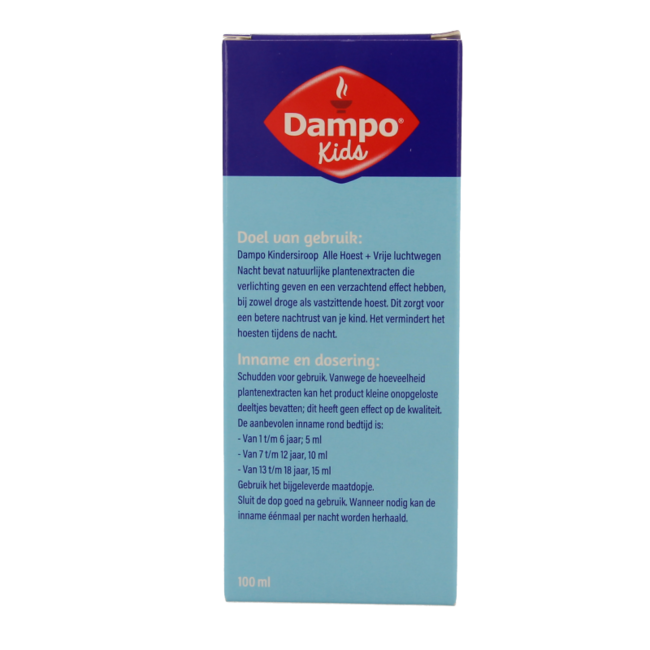 Syrop Dampo Kids Na Każdy Kaszel Noc 100 ml