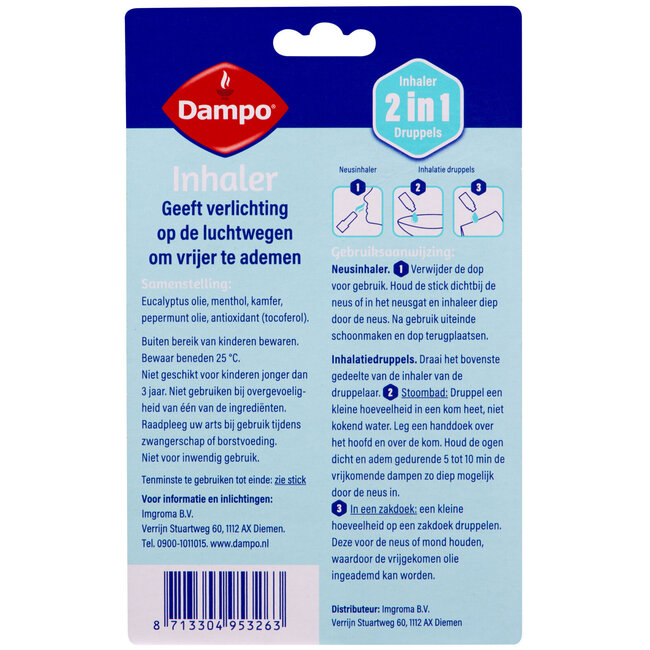 2-in-1 Inhaler 2 Millilitres
