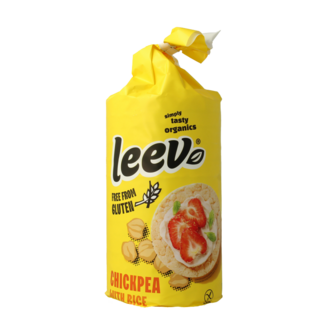 Leev Chickpea waffles gluten-free organic 100 Gram