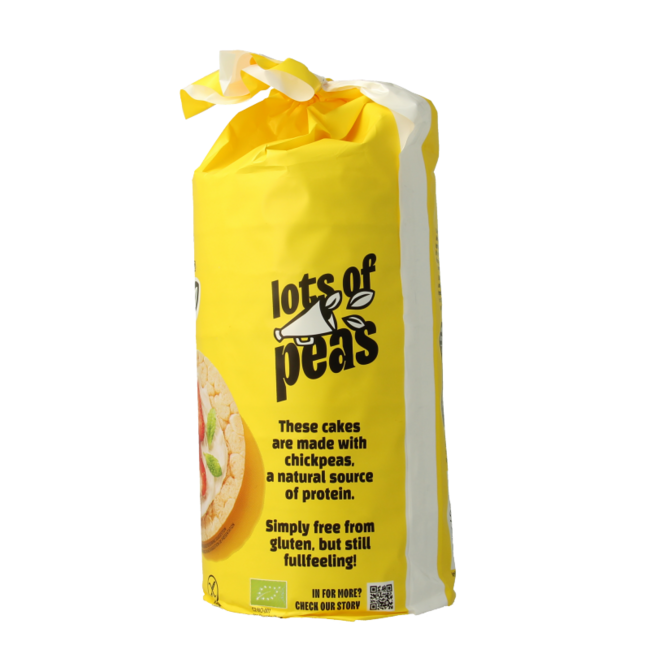 Galettes de pois chiches sans gluten bio 100 g