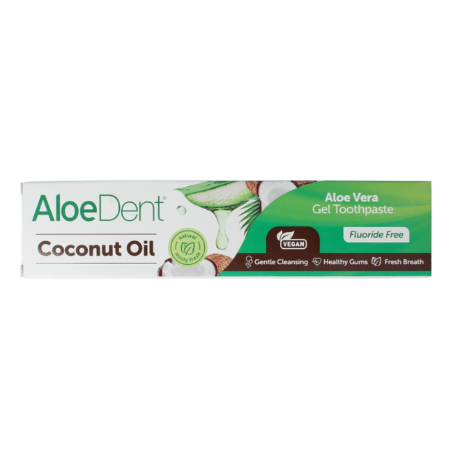 Aloe Dent toothpaste coconut 100 Millilitres