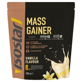 Isostar Mass Gainer Vaniglia 700g | Crescita Muscolare