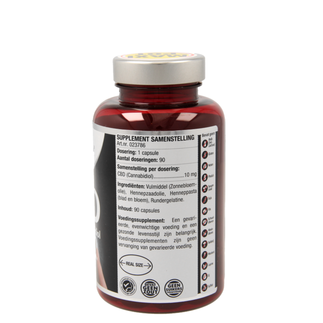 Lucovitaal CBD 10 mg 90 gélules