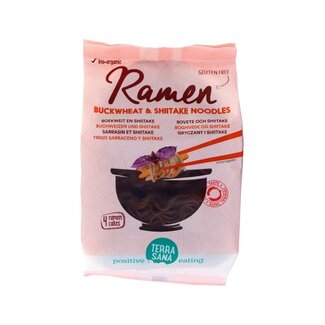 TerraSana TerraSana Ramen de trigo sarraceno y shiitake bio 280 gramos