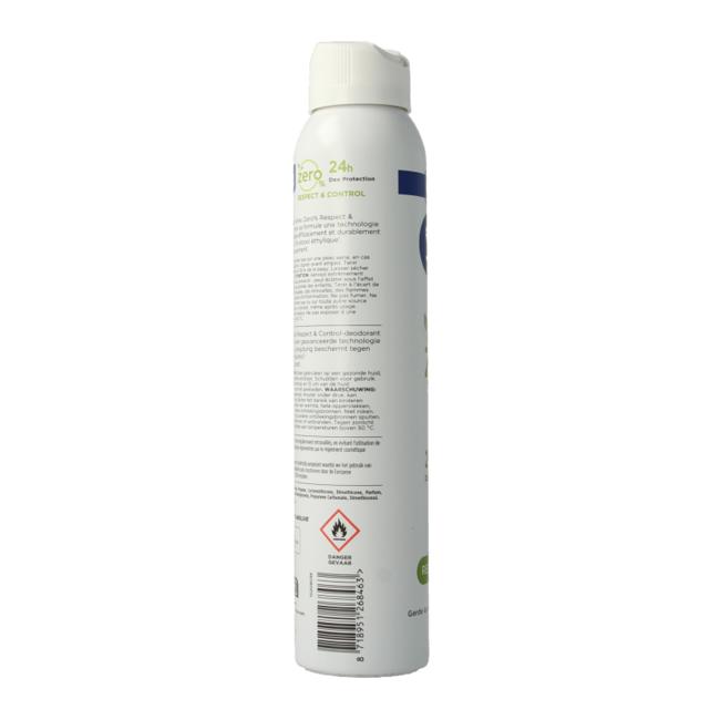 Sanex Déodorant spray zero% respect & control 200 ml