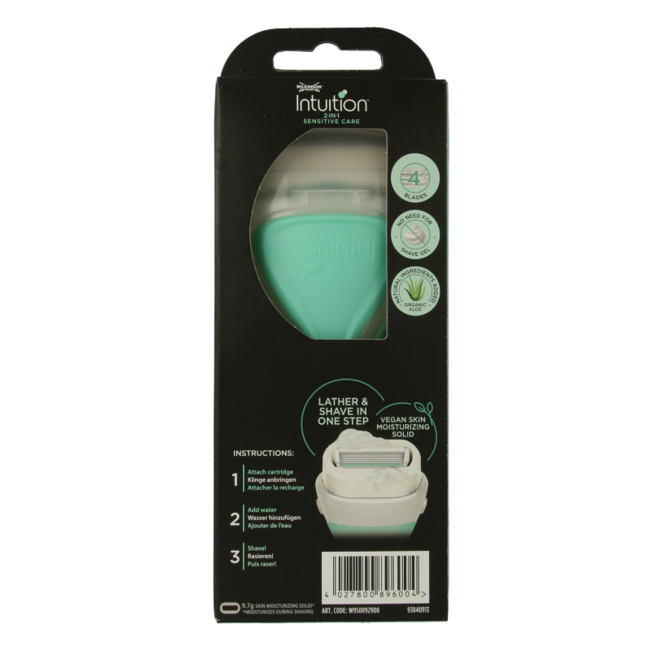 Wilkinson Intuition Sensitive Care Razor 1 Piece