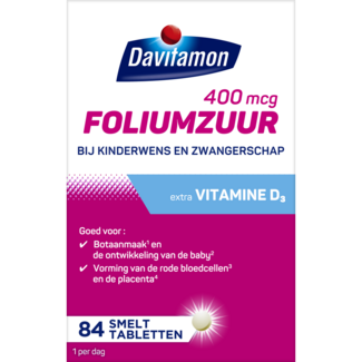 Davitamon Davitamon Ácido Fólico vitamina D 84 Comprimidos