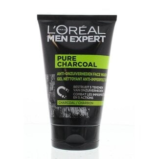 Men Expert Men Expert Men expert pure charcoal face wash 100 Milliliter