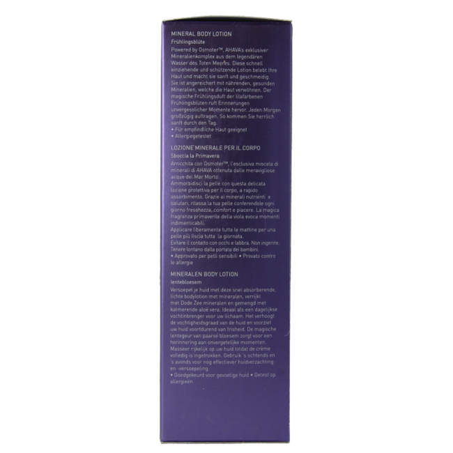 Ahava Loción corporal mineral spring blossom 250 mililitros