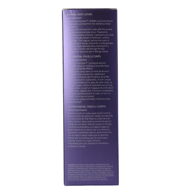 Loción corporal mineral Ahava Spring Blossom 250 ml