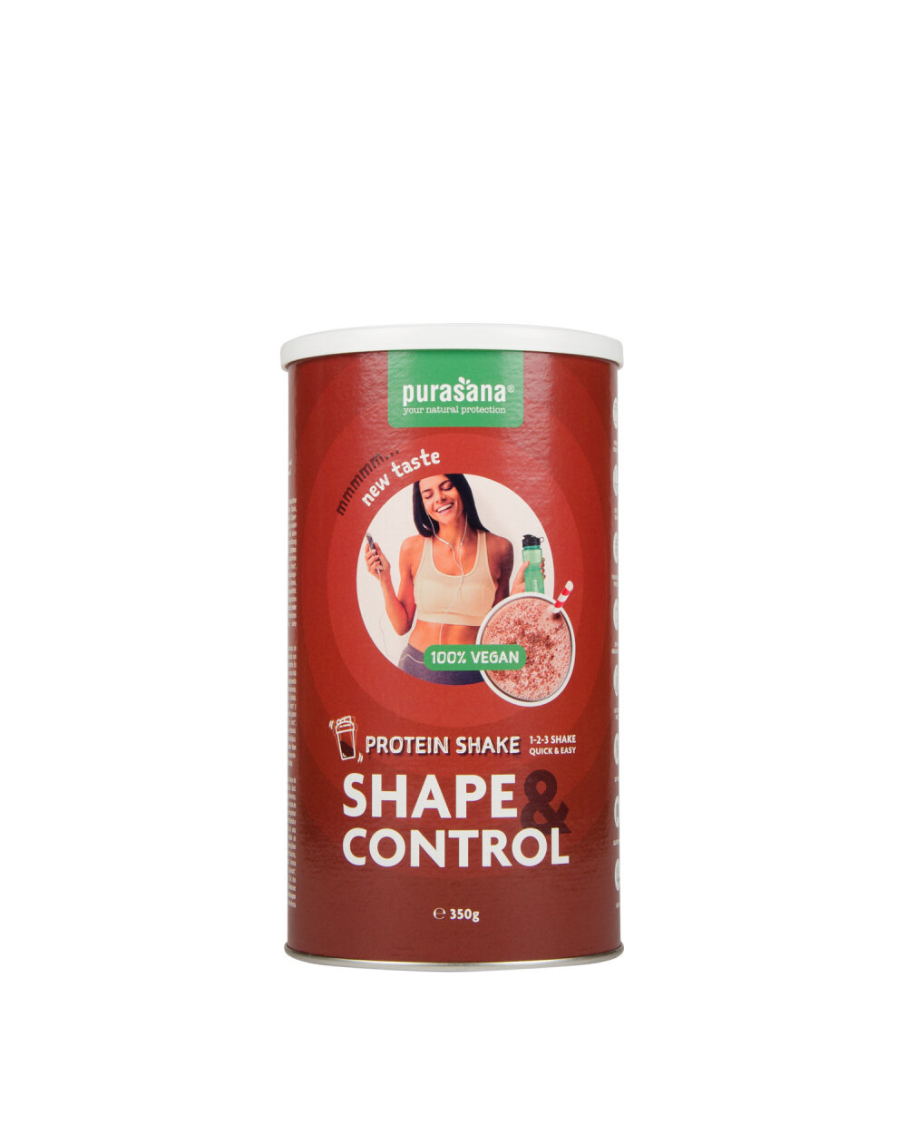 Purasana Shape & Control Frullato Proteico Vegano Cioccolato