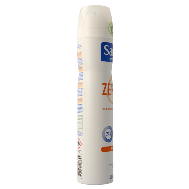 Sanex Deodorant spray zero % sensitive 200 Millilitres