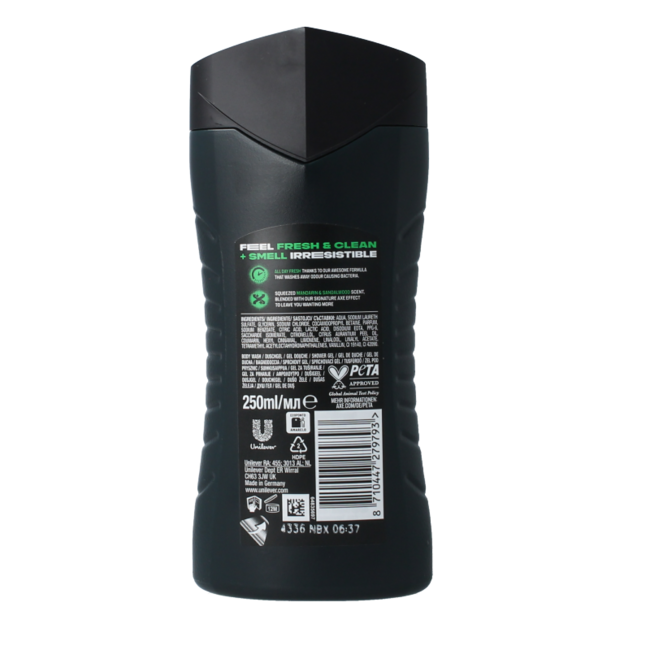 AXE Africa Shower Gel 250ml