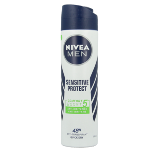 Nivea Nivea Men Deodorante Spray Sensitive Protect 150 Millilitri