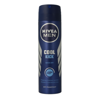 Nivea Men deodorant spray cool kick 150 Millilitres