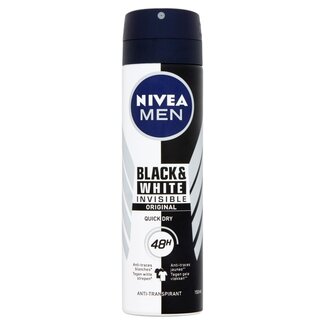 Nivea Desodorante spray Nivea Men Invisible Black & White 150 ml