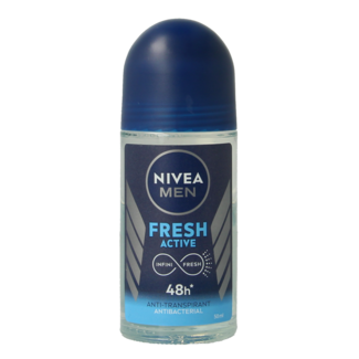 Nivea Nivea Men deodorante roll-on Fresh Active 50 Millilitri