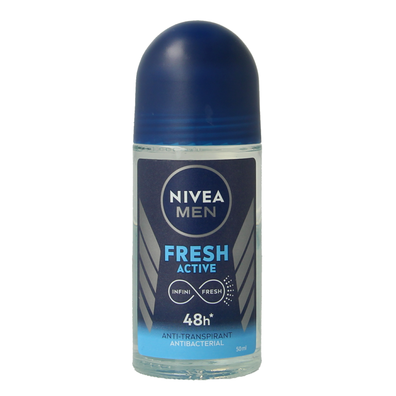 Nivea Men desodorante roll-on fresh active 50 mililitros