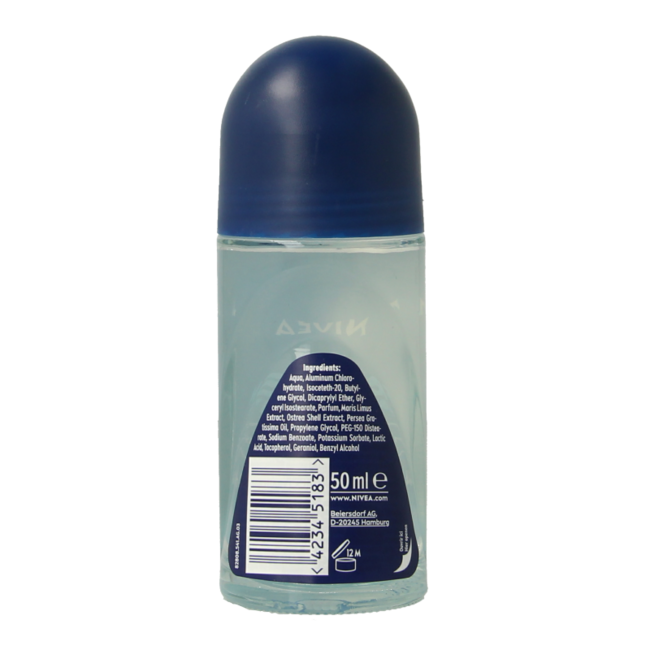 Nivea Men desodorante roll-on fresh active 50 mililitros
