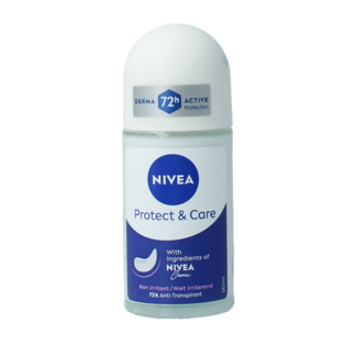 Nivea Nivea Desodorante roll-on protect & care 50 mililitros