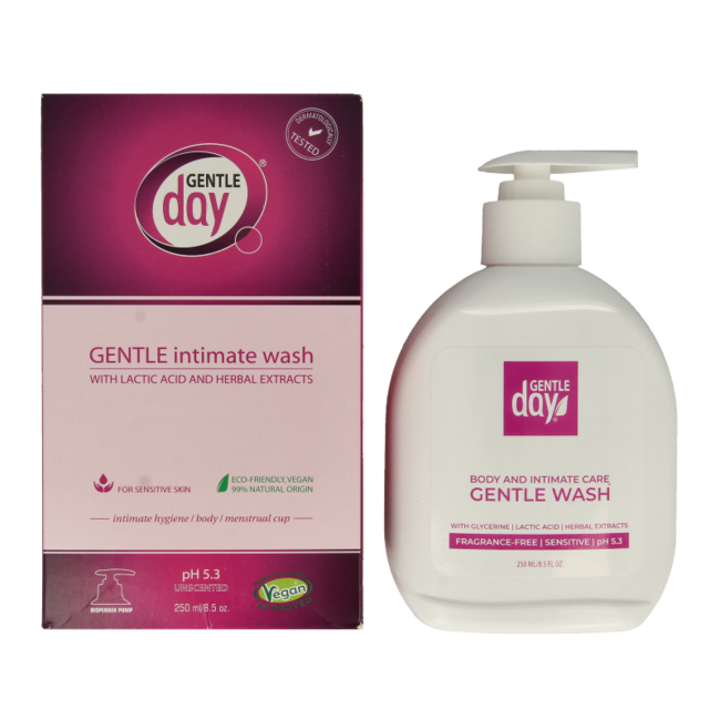 Gentle Day Gel de lavado íntimo 250 mililitros