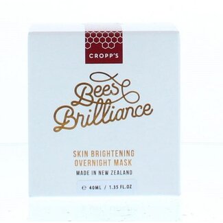 Bees Brilliance Bees Brilliance Mascarilla nocturna iluminadora para la piel 30 gramos