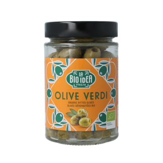 Bioidea Aceitunas verdes sin hueso bio 165 gramos