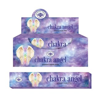 Green Tree Räucherstäbchen Chakra Angel natürlich 15 Gramm