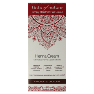 Tints Of Nature Tints Of Nature Henna cream chocolate semi permanent 70 Milliliter