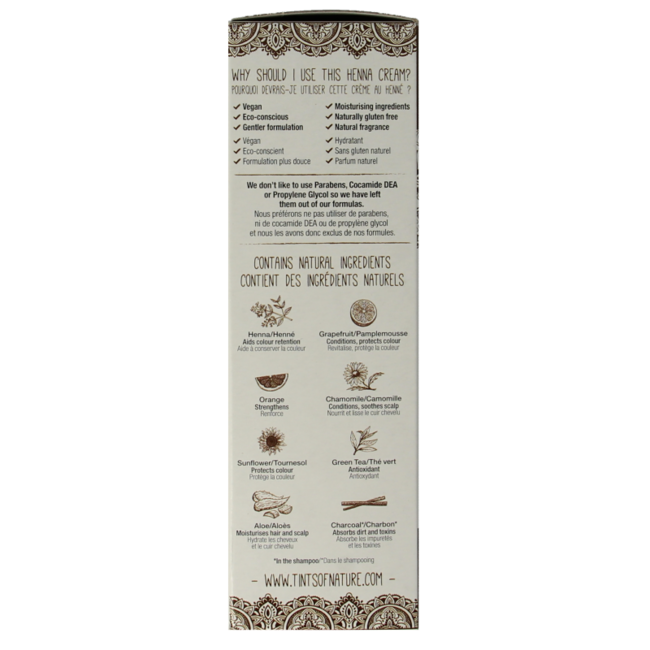 Tints Of Nature Henna Creme Hellbraun semi-permanent 70 Milliliter