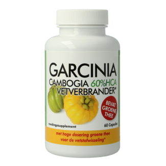 Natusor Garcinia cambogia 60% HCA quemagrasas 60 Cápsulas