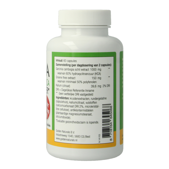 Garcinia cambogia 60 % HCA brûleur de graisse 60 capsules
