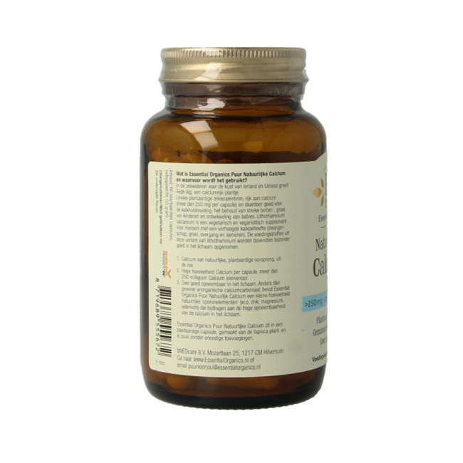 Calcium natuurlijk puur 60 Vegetarische capsules