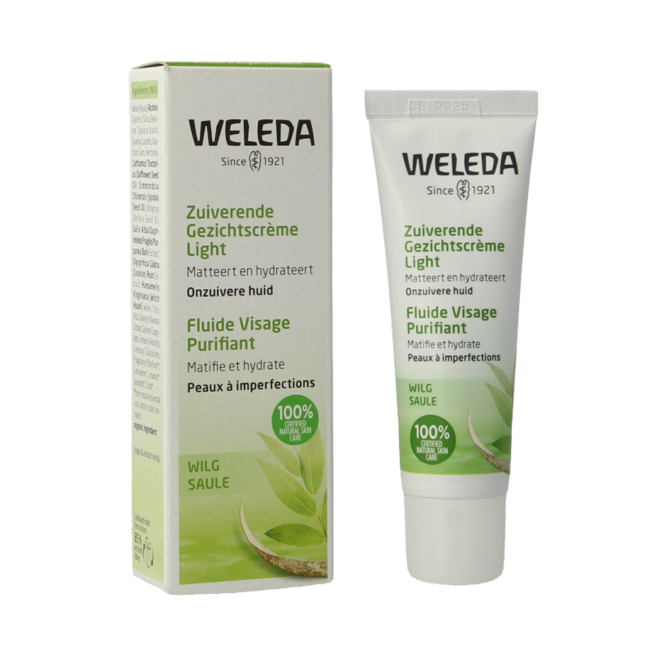 Weleda Crema Viso Purificante Leggera al Salice 30 Millilitri