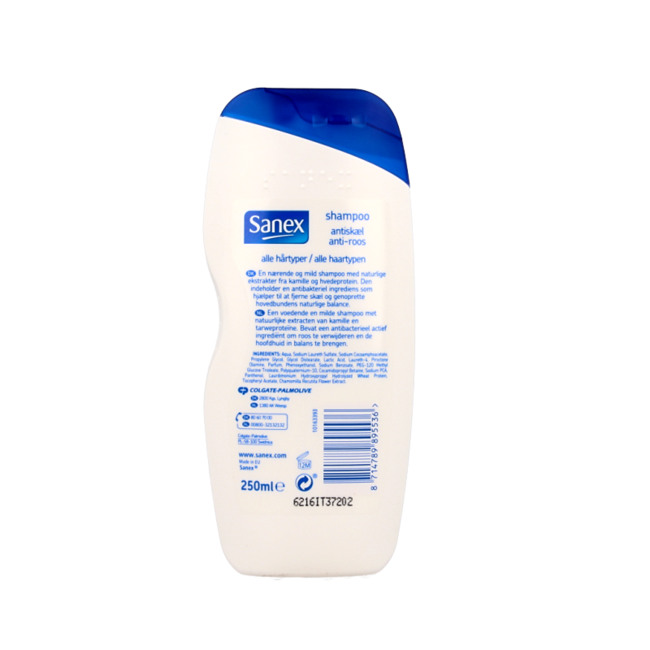 Sanex Shampoo Anti-Schuppen 250 Milliliter
