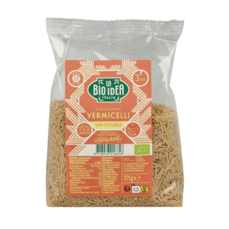 Bioidea Vermicelli Semintegrali Biologici 375 Grammi