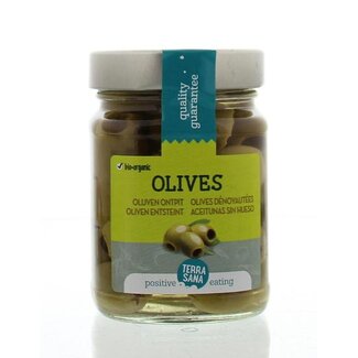 TerraSana Aceitunas verdes bio 230 gramos