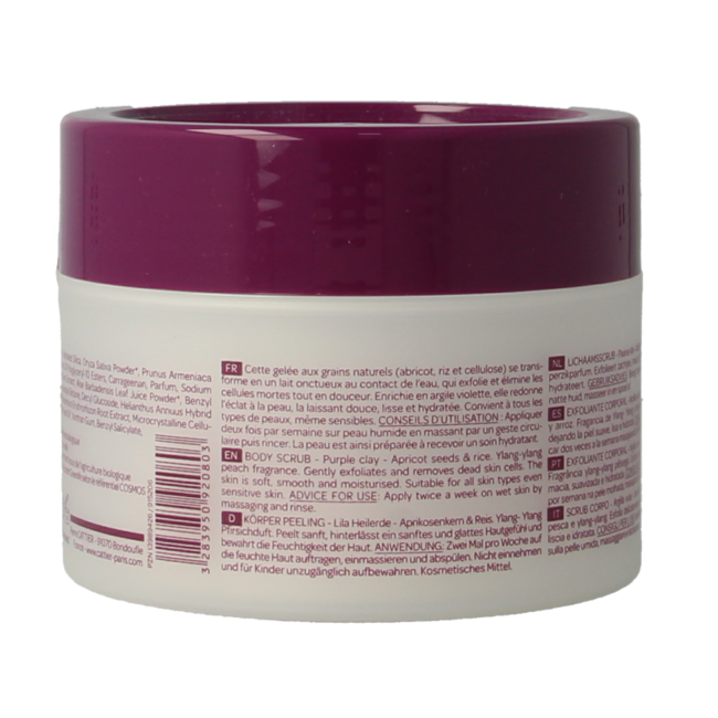 Cattier Körperpeeling Pfirsich Ylang-Ylang 200 ml
