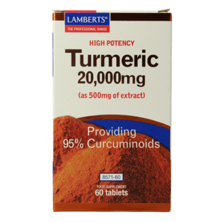 Lamberts Lamberts Curcuma 20.000mg (curcuma) 60 Comprimés