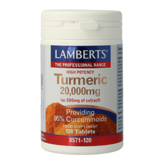 Lamberts Lamberts Curcuma 20 000 mg (curcuma) 120 comprimés