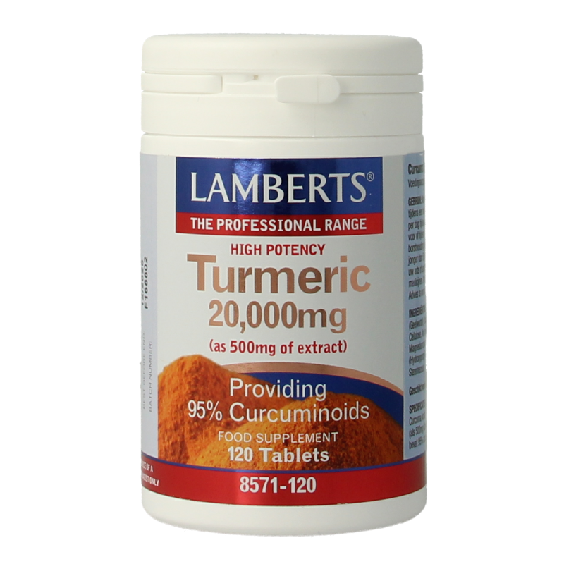 Lamberts Curcuma 20.000mg - Supporto Naturale al Benessere
